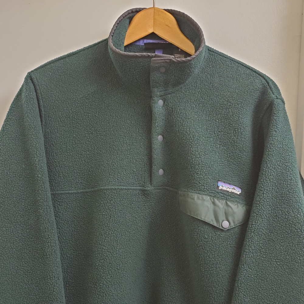 😍rare Vintage patagonia synchilla fleece pullover - Picture 2 of 6
